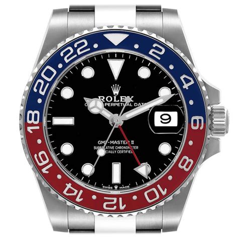 rolex gmt blu rosso|rolex 126710 blro.